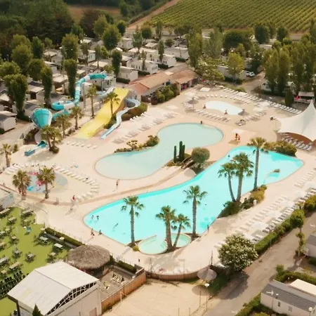 Mobil Home - Clim, Lv, Ll, Tv - Camping La Carabasse 4 Etoiles - Mh-A004 Campsite