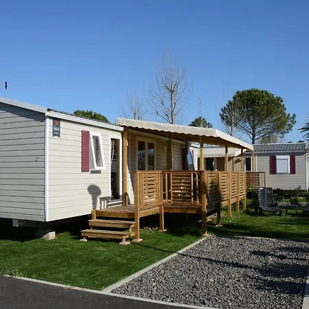 Campsite Mobil Home - Clim, Lv, Ll, Tv - Camping La Carabasse 4 Etoiles - Mh-A004 *