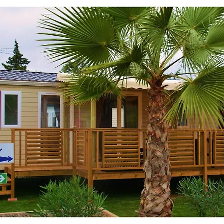 Campsite Mobil Home - Clim, Lv, Ll, Tv - Camping La Carabasse 4 Etoiles - Mh-A004 Vias